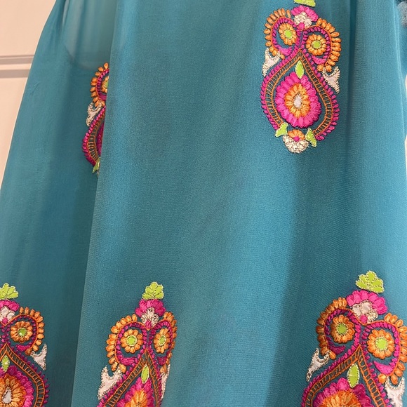 Embroidered Owl, Racerback Tank Top by Fish Fry (Anthropologie) - Picture 6 of 11